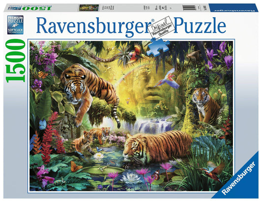 Ravensburger - Tranquil Tigers Puzzle 1500pc