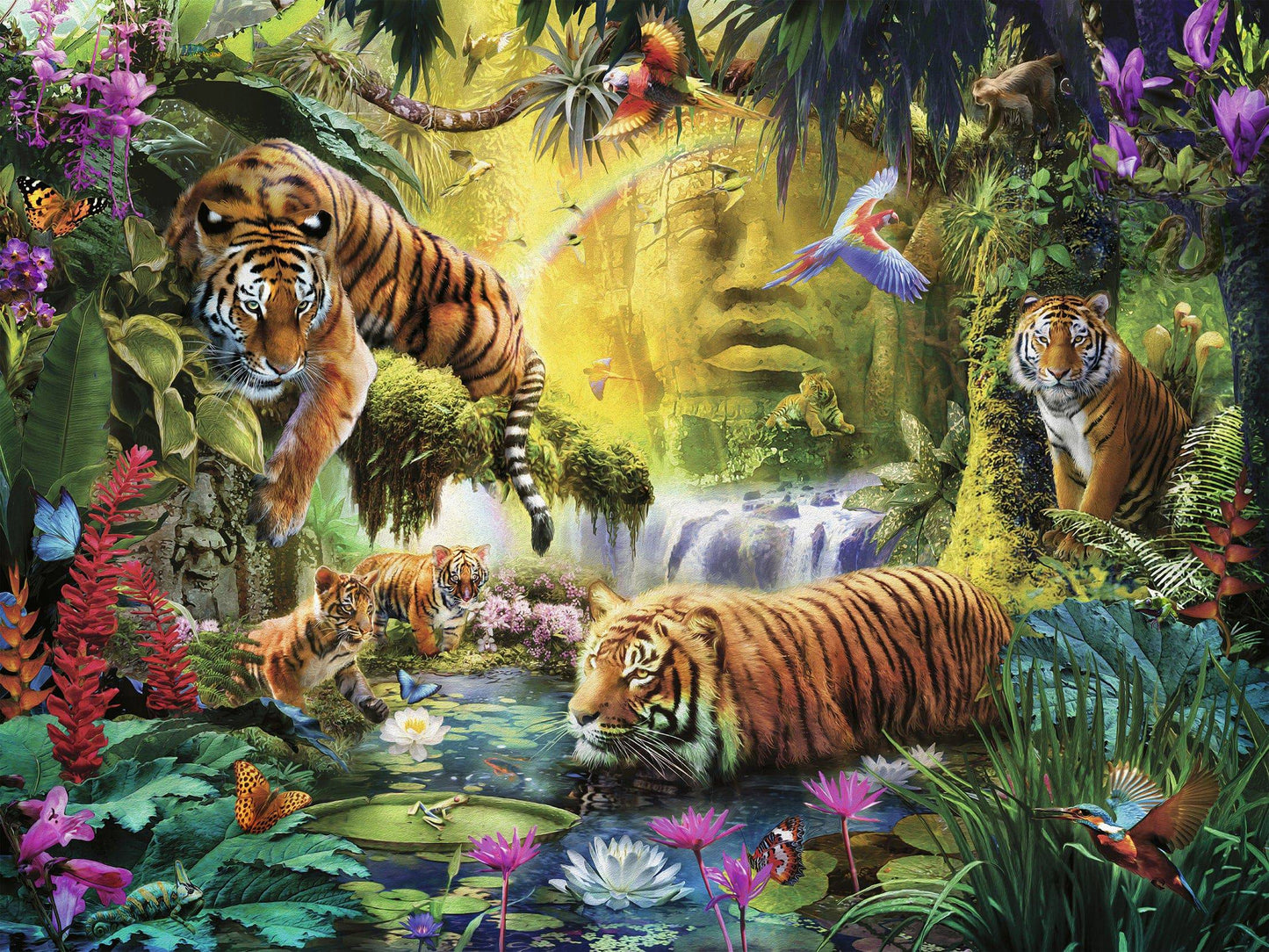 Ravensburger - Tranquil Tigers Puzzle 1500pc