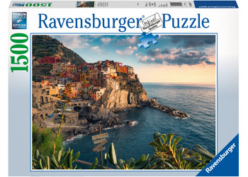 Ravensburger - Cinque Terre Viewpoint Puzzle 1500pc