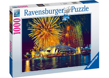 Ravensburger - Fireworks Over Sydney Australia Puzzle 1000pc
