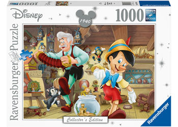 Ravensburger - Disney Moments 1940 Pinocchio (Collector's Edition) Puzzle 1000pc