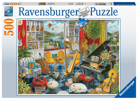 Ravensburger -  The Music Room Puzzle 500pc