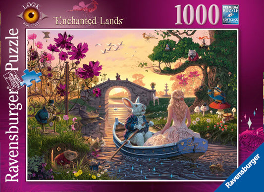Ravensburger - Enchant Lands Look & Find Puzzle 1000pc