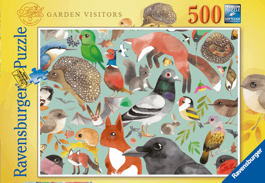 Ravensburger -  Garden Visitors Puzzle 500pc