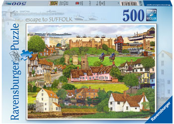 Ravensburger - Escape to Suffolk Puzzle 500pc