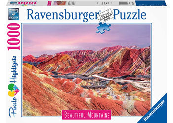 Ravensburger - Rainbow Mountains China Puzzle 1000pc