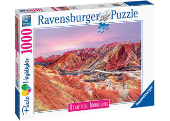 Ravensburger - Rainbow Mountains China Puzzle 1000pc