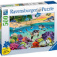 Ravensburger -  Race of the Baby Sea Turtles Puzzle 500pcLF