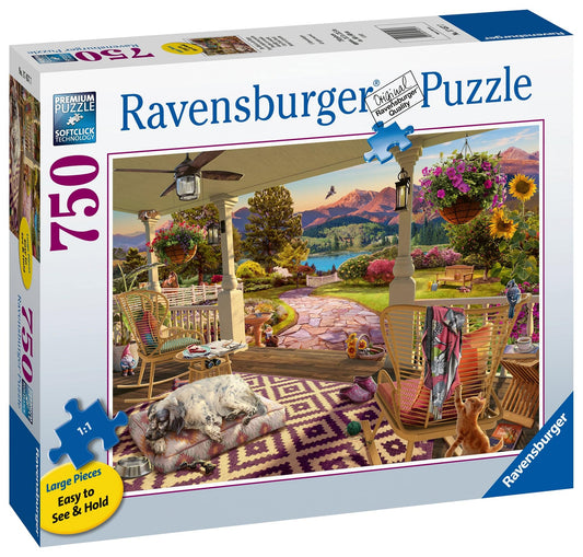 Ravensburger - Cozy Front Porch Puzzle 750pcLF