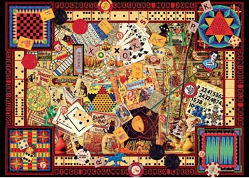 Ravensburger - Vintage Games Puzzle 1000pc