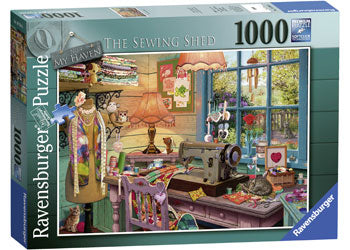 Ravensburger - My Haven No 2 the Sewing Shed 1000pc
