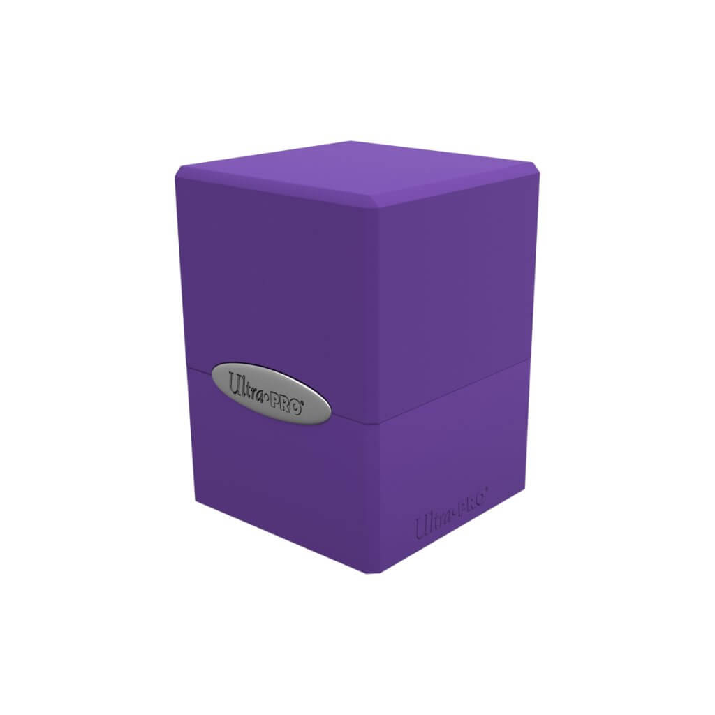 ULTRA PRO DECK BOX Satin Cube - Purple