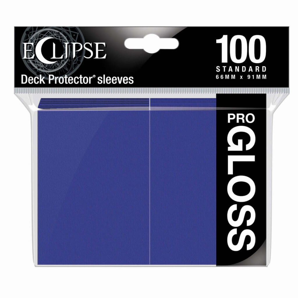 ULTRA PRO Deck Protector Standard - Gloss 100ct Purple - Eclipse