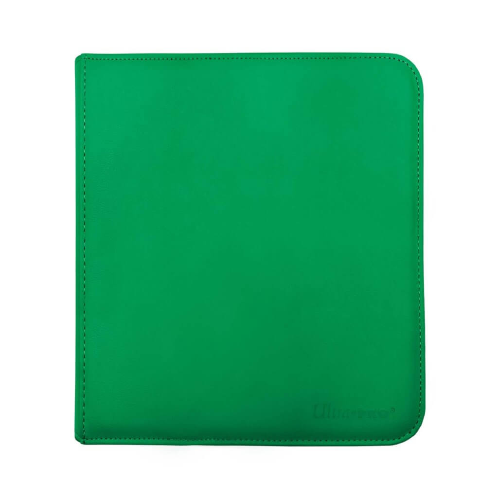 ULTRA PRO Binder - 12 pocket Zippered PRO Binder- Green