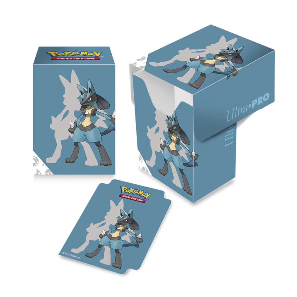 ULTRA PRO Pokémon- Full View Deck Box - Lucario