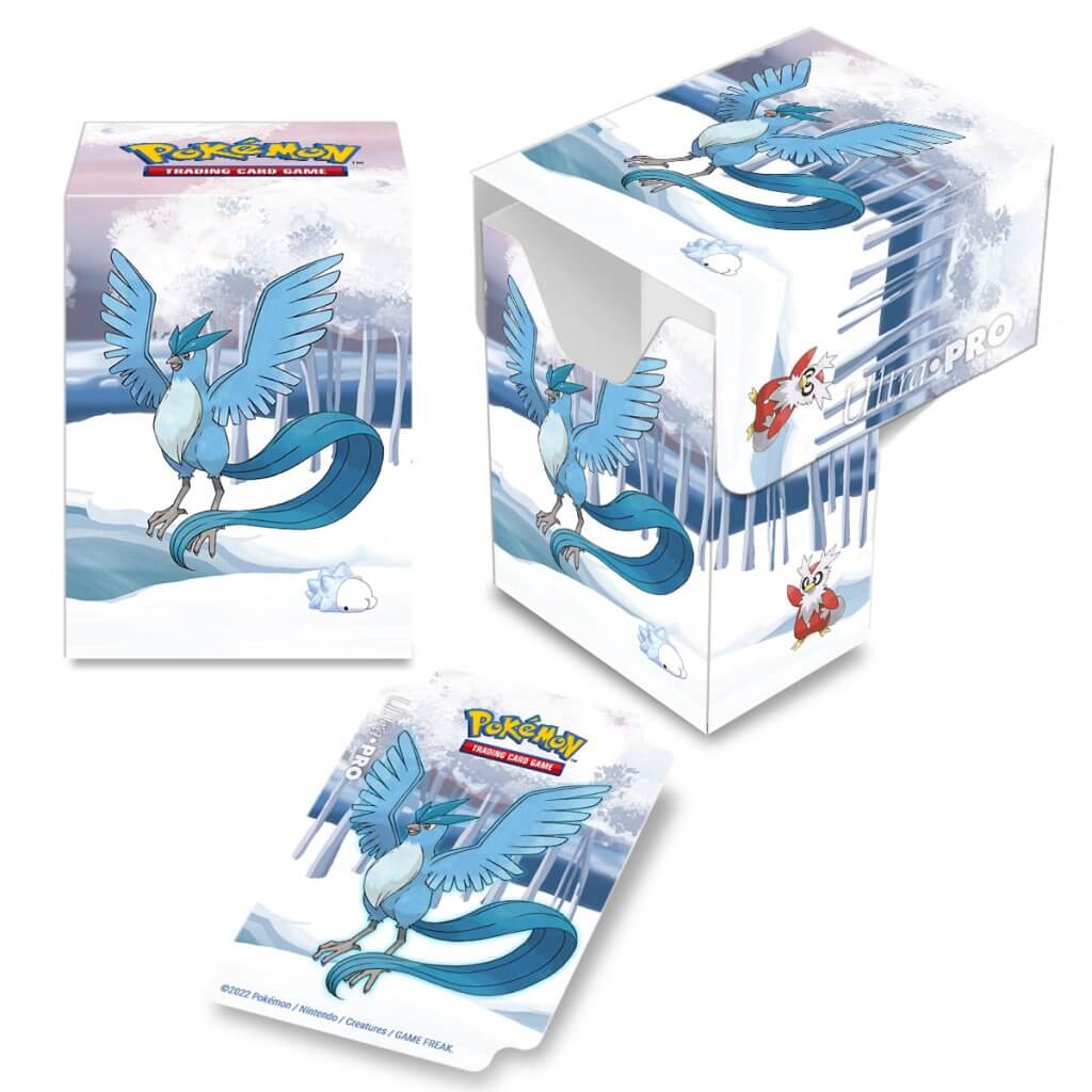 ULTRA PRO Pokémon - Full View Deck Box- Gallery Series- Frosted Forest