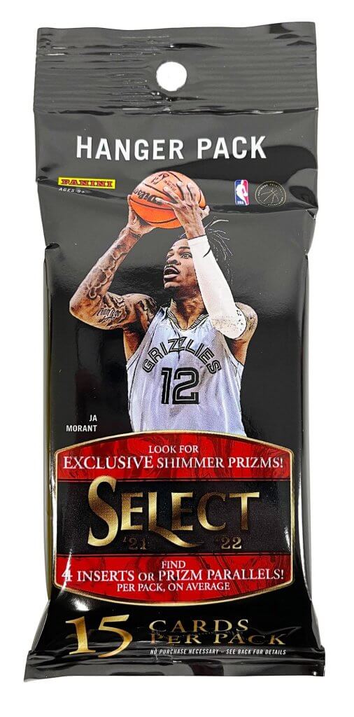 PANINI 2021-22 NBA Select Basketball Hanger Pack