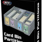 BCW Collectible Card Bin - Partitions