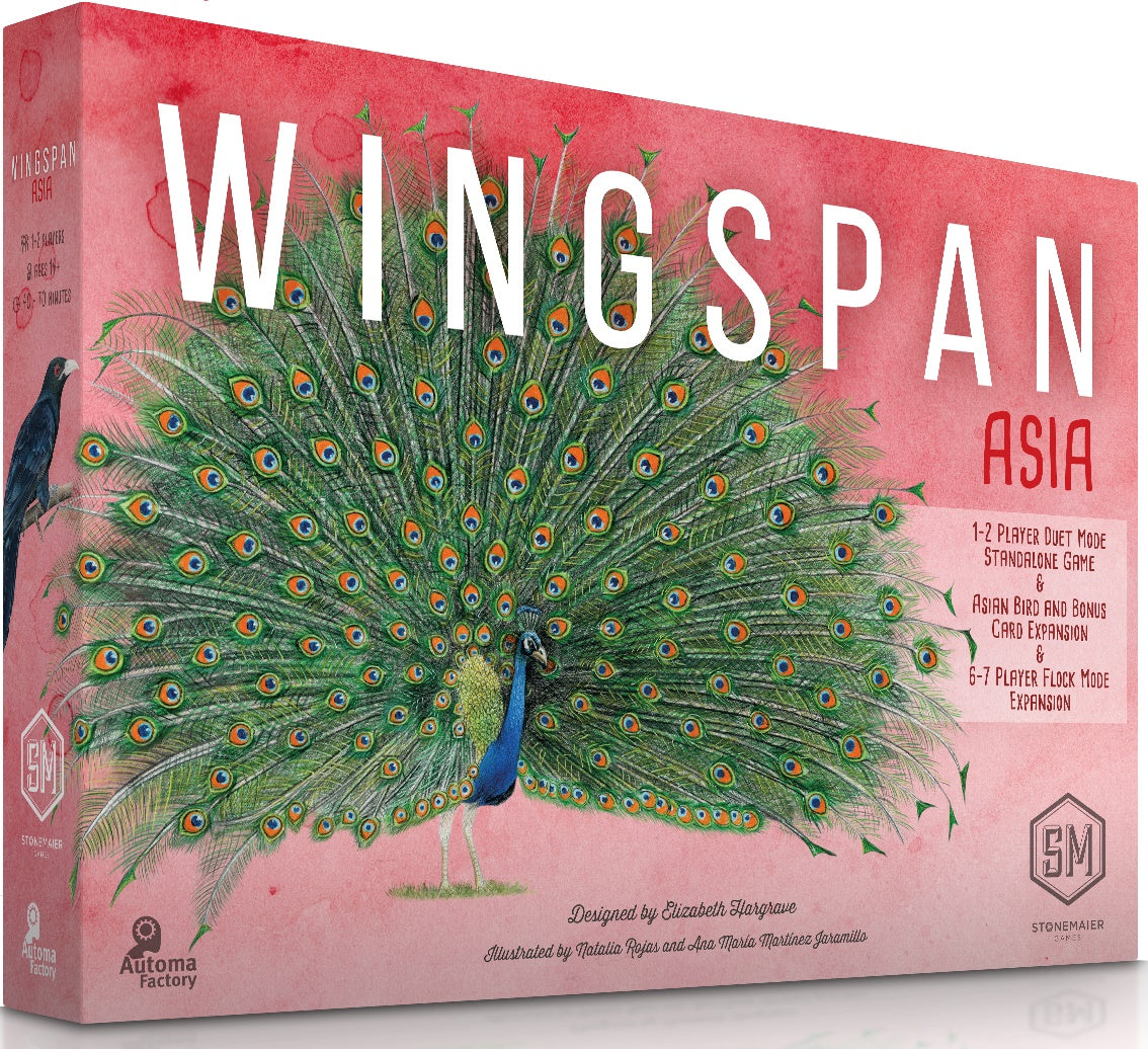 Wingspan Asia Expansion Board Game