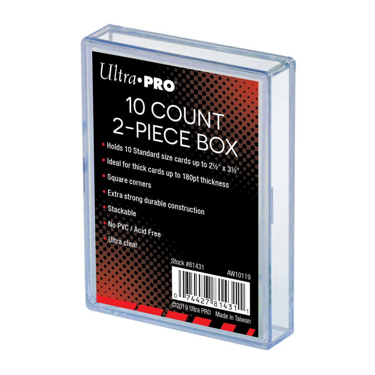 ULTRA PRO Card Storage Box - 2 Piece 10ct