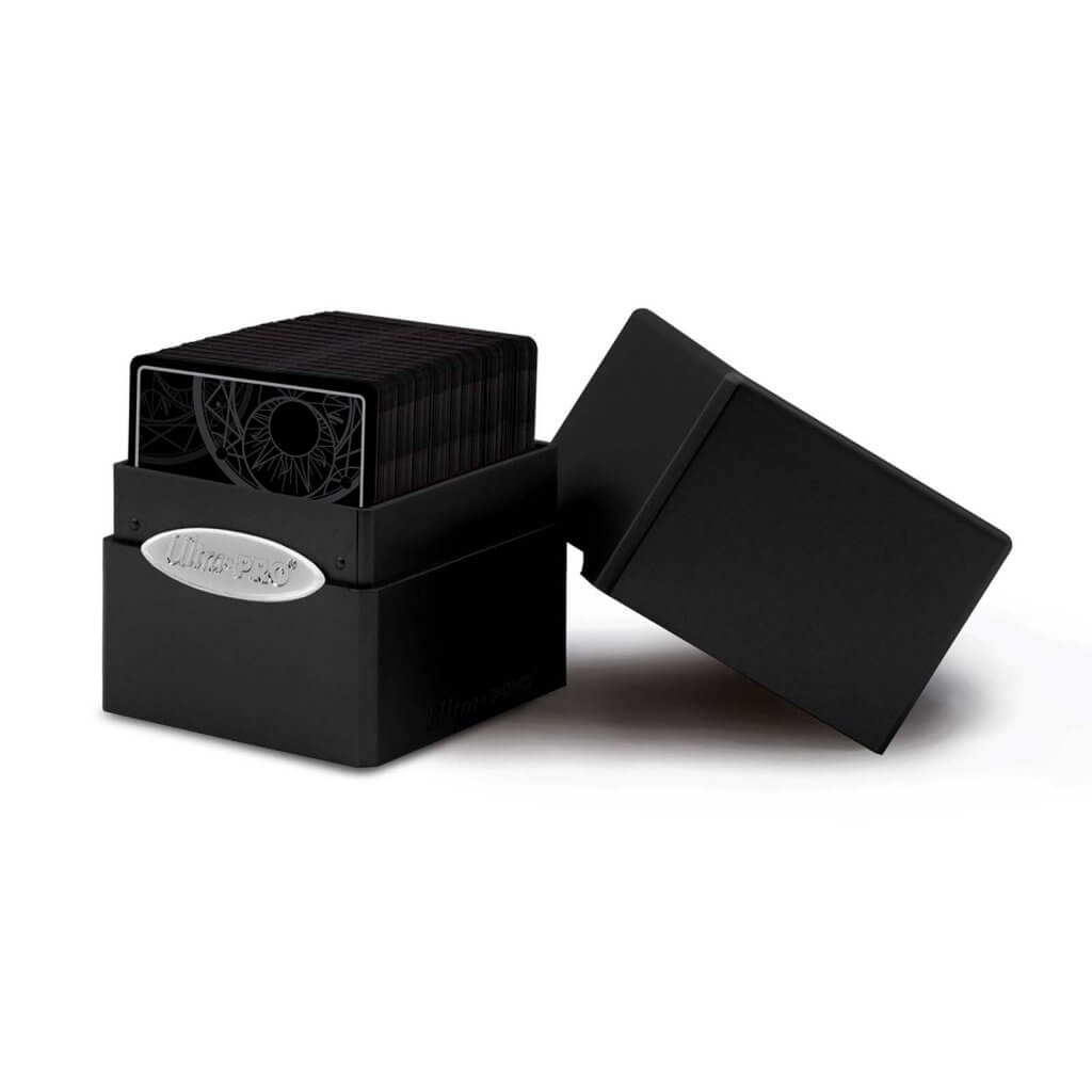 ULTRA PRO Deck Box Satin Cube - Black