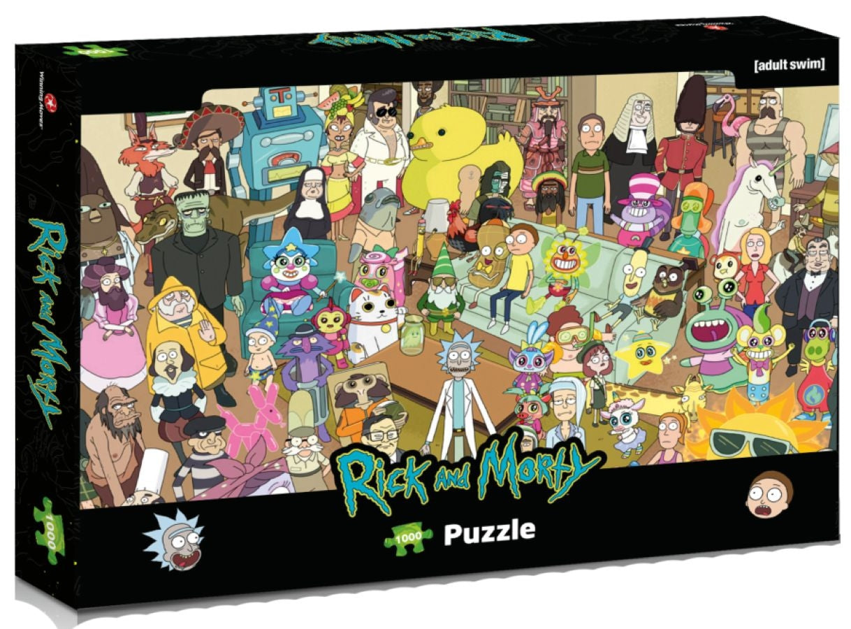 Rick and Morty - Total Rickall 1000 piece Jigsaw Puzzle