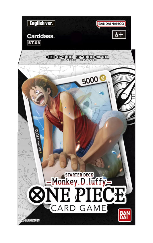 One Piece Card Game Monkey D Luffy (ST-08) Starter Deck