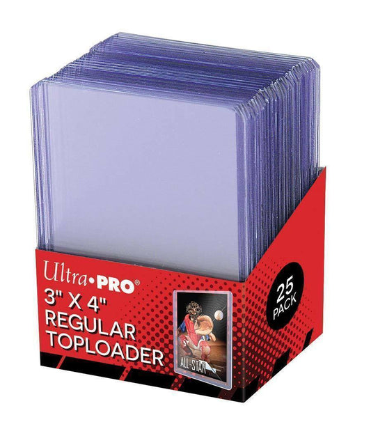 ULTRA PRO TopLoader Regular Clear (3" x 4") 35pt (PK 25)